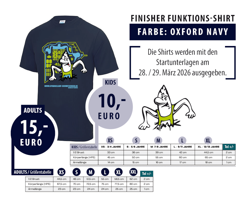 Spargellauf SChwetzingen 2026 FinisherShirts